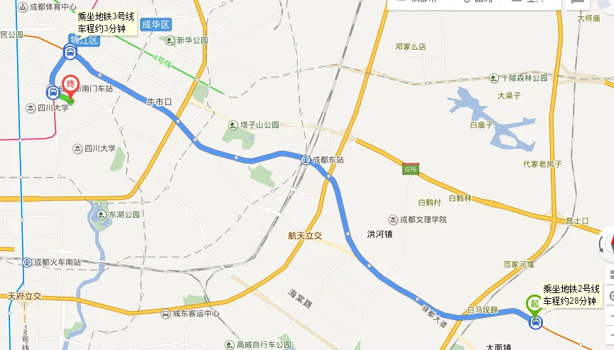 成都火车东站坐几号线能到达第七人民医院(成都七医院地铁路线)5