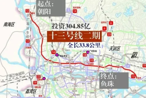 广州地铁13号线的线路特点(广州地铁13号线增城线路图)3