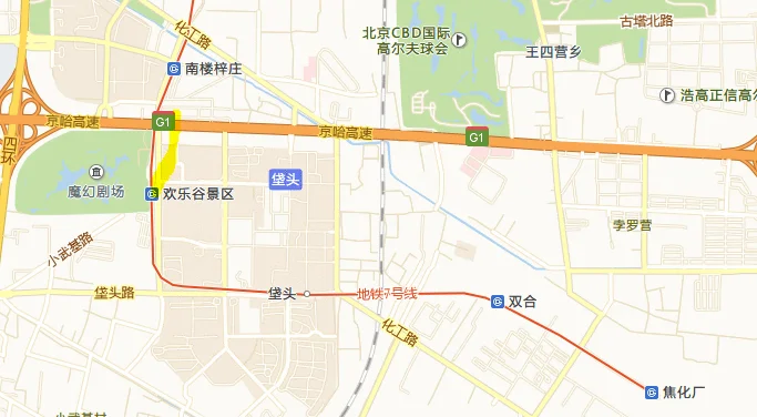 急!北京北五环到东五环附近地铁站（东五环五方桥外最近的地铁站）