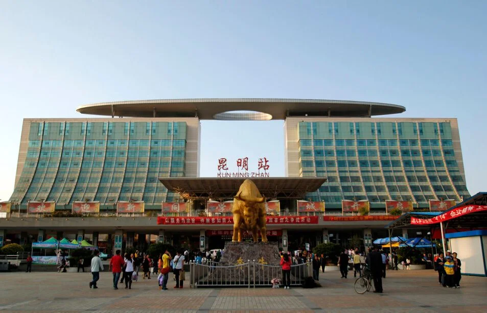 昆明南到桂林的高铁路线图（昆明高铁图）