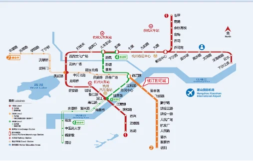 杭州地铁5号线聚财路共有几个出口（杭州地铁5号线图高清）2