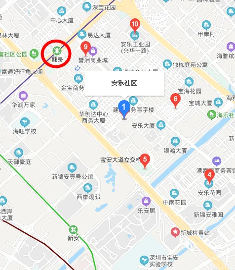 新安地铁站去安乐社区从哪个出口（新安地铁站e出口钓鱼）2