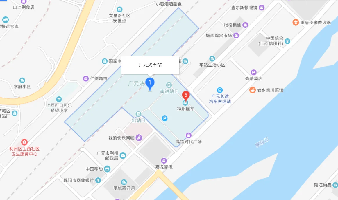 广元高铁车站设在哪里(广元铁路货运)4