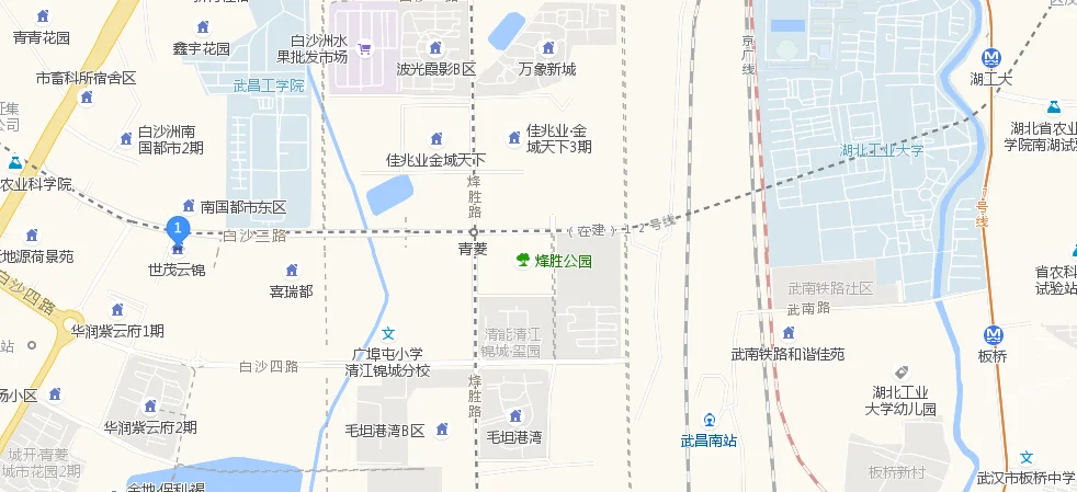 武汉地铁7号线延长线有黄陂广场站吗（武汉七号线天阳路地铁离哪个小区最近）