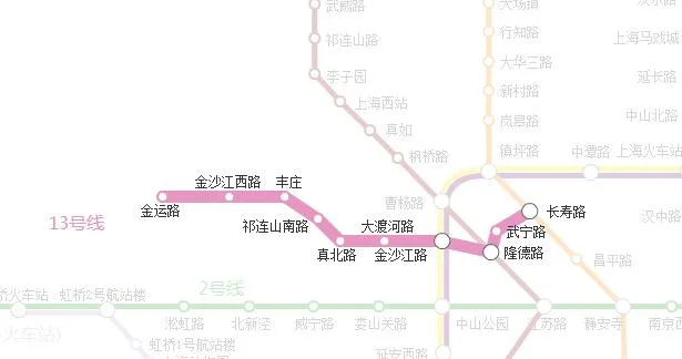 上海地铁13号线各站站名（上海地铁13路线）