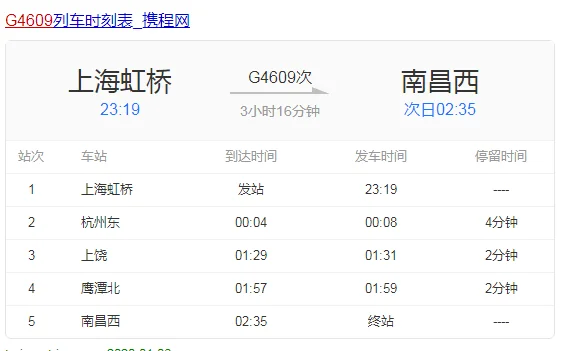 g1503高铁时刻表查询（g1954高铁时刻表查询）3