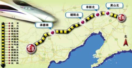 京张高铁线路图（京张高铁北京段）4
