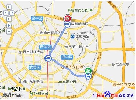 成都动物园地铁三号线路线是多少(成都动物园坐几号地铁到东站)2