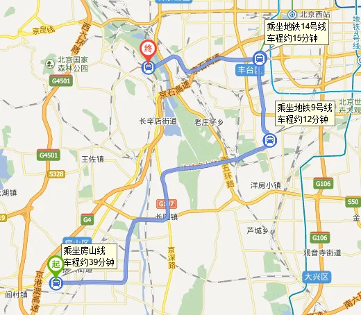 北京地铁房山线都有哪些站（北京地铁房山线苏庄站）