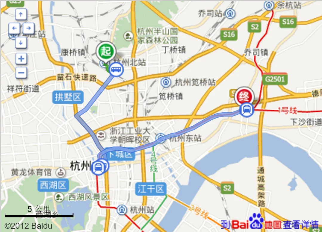 杭州九堡客运中心的首班地铁是几点多久可以到达杭州城站(去杭州九堡地铁)3