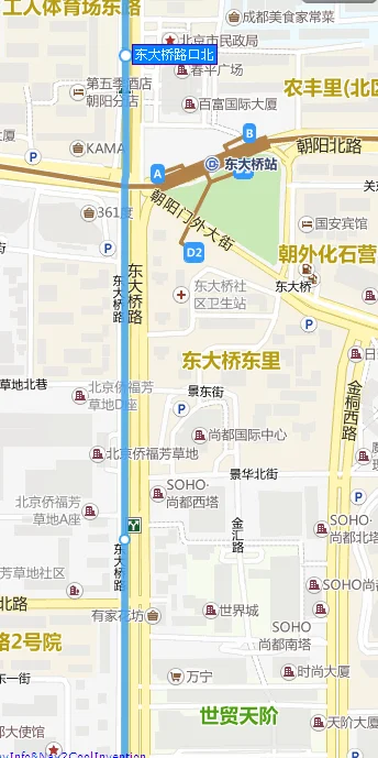 地铁1号线人民广场站出口示意图（东大桥春平广场在地铁哪个出口）