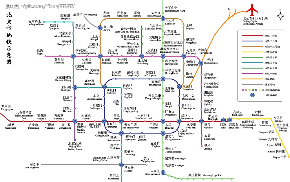 北京地铁十四号线运行路线(地铁14号线北京线路图最新)4