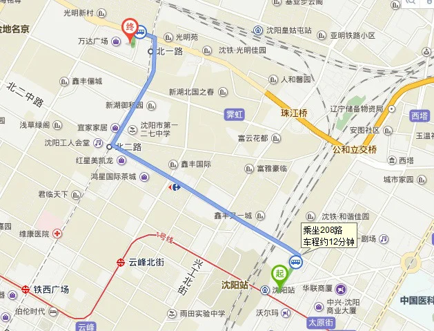 沈阳铁西万达广场周边有地铁站么（沈阳站到万达广场地铁）