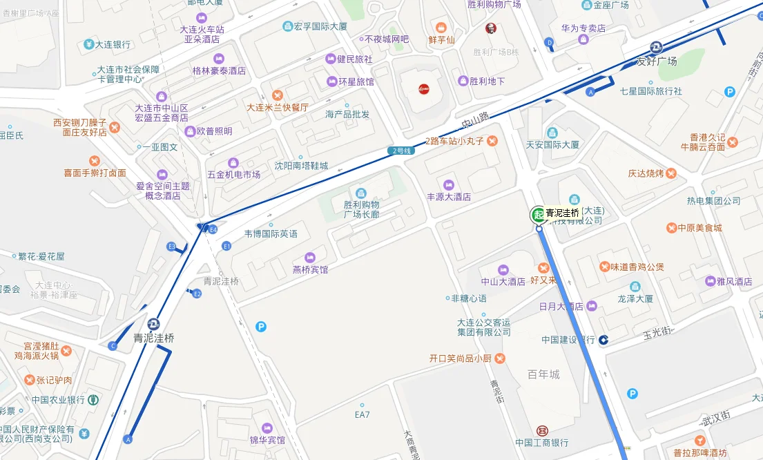 大连地铁2号线青泥洼桥站点在哪(地铁青泥洼桥站出口)3