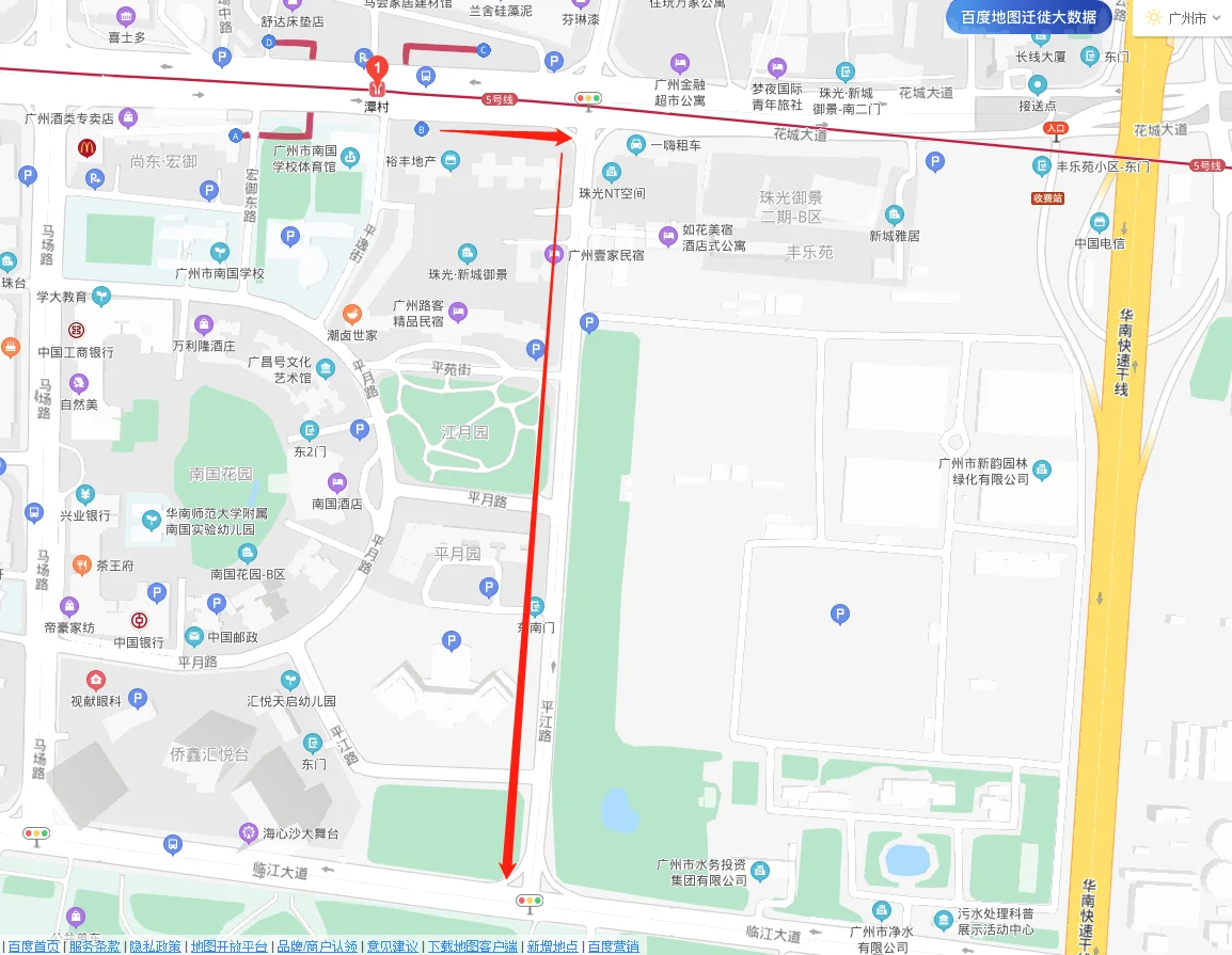 深圳 香蜜湖地铁站 各个出口对应的具体位置(潭村地铁站a出口在哪儿)3