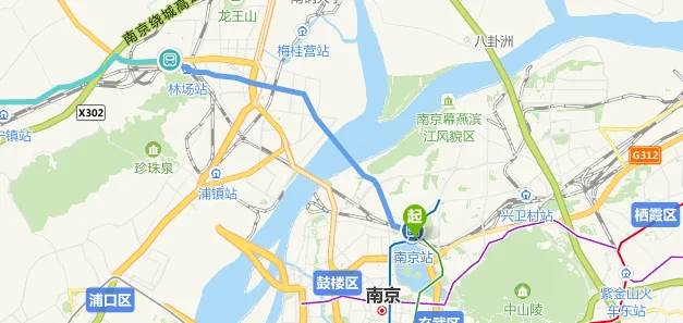 南京南站到浦口镇怎么做地铁(南京浦口区往南京南站地铁)1