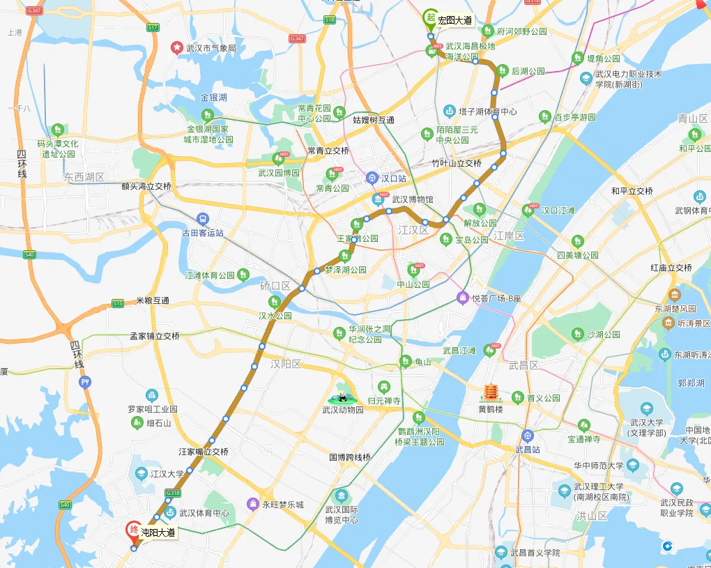 武汉地铁三号线（武汉地铁3号线与哪条地铁连接）