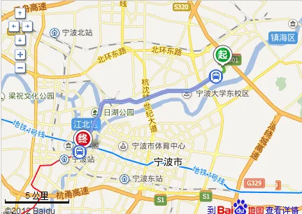 宁波地铁路线（镇海到天一广场地铁）1