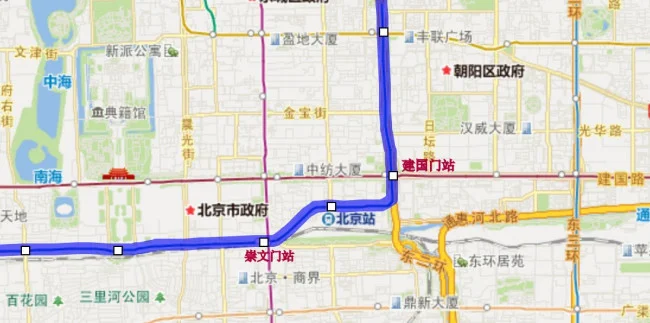 北京地铁站数最多的一条线路是哪一条 总共多少站 （北京地铁哪站最）3