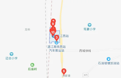 广东湛江有高铁站吗（湛江市高铁站落点在哪）2