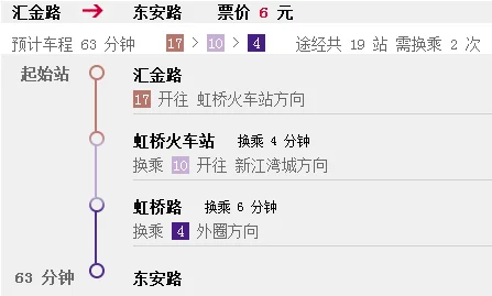 上海地铁17号线（17号线汇金路地铁站出口）2