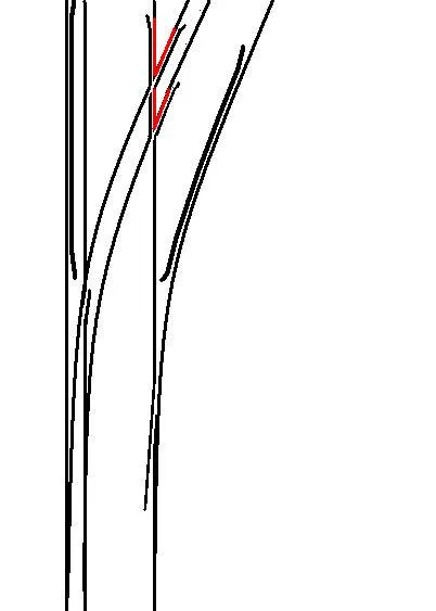 铁路道岔是怎么修建的（铁路岔尖）