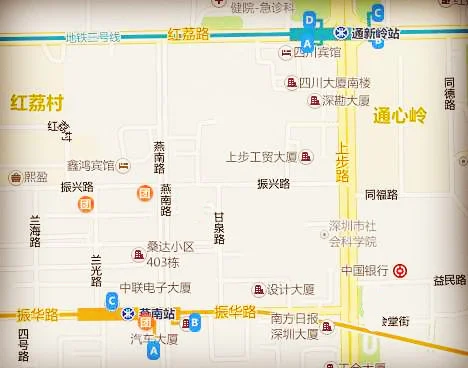 深圳福田区有哪几个地铁站说详细点 立即采纳（通新岭地铁站是几号线）