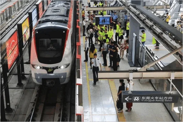 东莞地铁2号线开通了早上几点开车最晚的一班是几点(虎门地铁运营时间)3