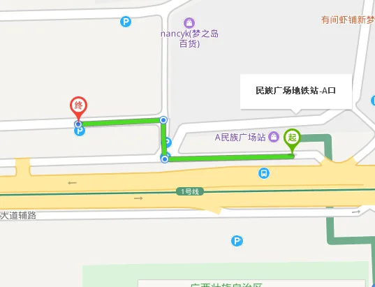 南宁地铁一号线都经过哪些站（南宁新梦旁边的地铁站）