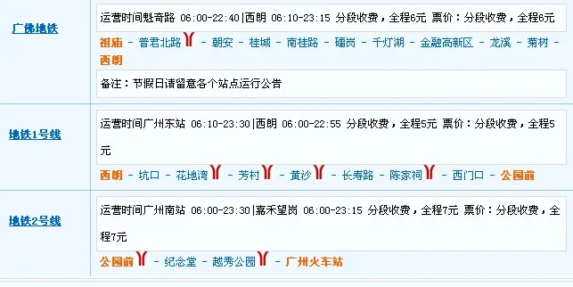 佛山祖庙有直接到广州火车站的地铁么（佛山到广州火车站有地铁吗）