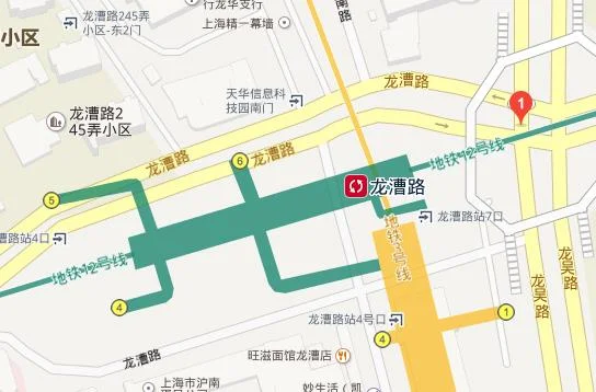 上海的地铁一共有几条线路（上海龙漕路地铁站有几个出口）2