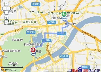 杭州东站到杭州动物园怎么走（地铁2号线到杭州动物园怎么坐车）3