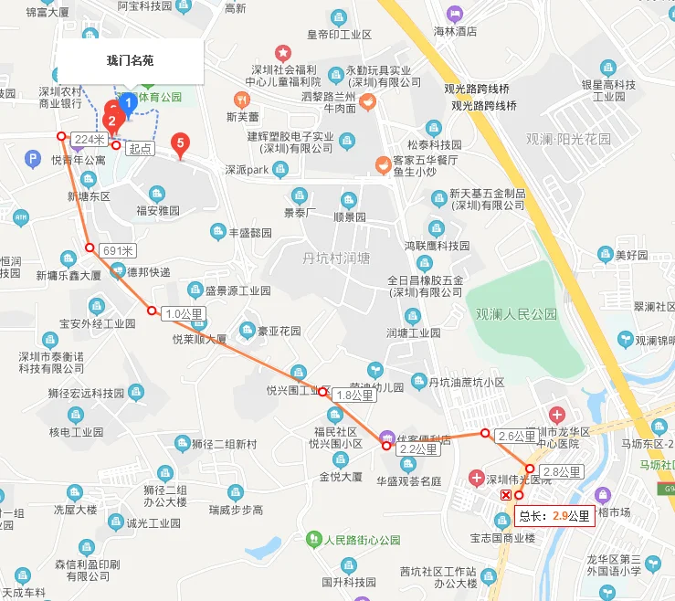 深圳珑门名苑离地铁四号延长线远吗（龙华珑门地铁规划）