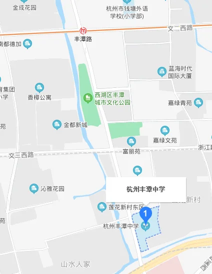 杭州地铁5号线聚才路站A、B、C、D4个出口位置在什么地方（丰潭路地铁四个出口）2