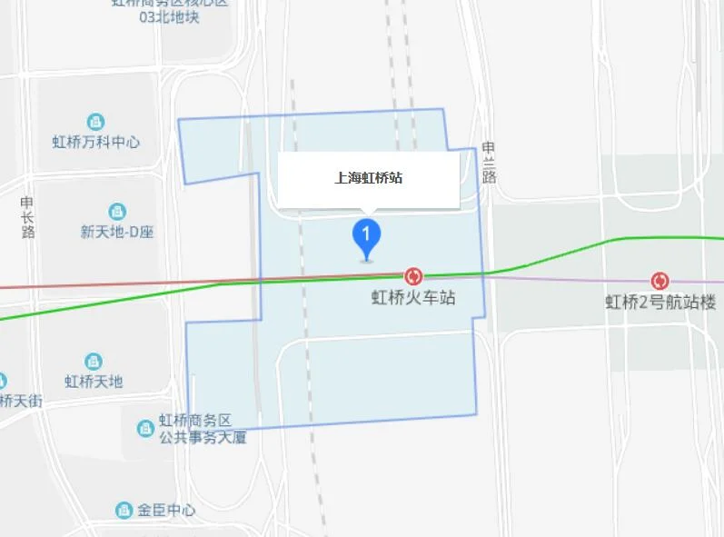 上海虹桥站是坐高铁的地方吗（上海虹高铁站）2