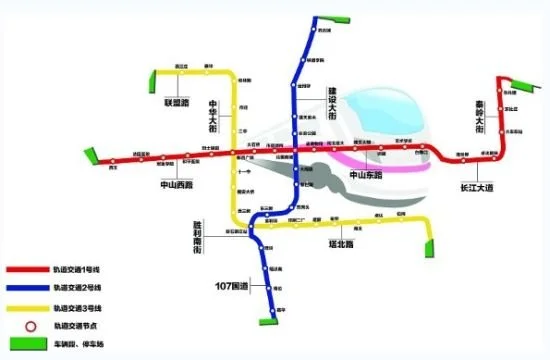 最新石家庄地铁规划图(石家庄南村地铁站两侧规划)2