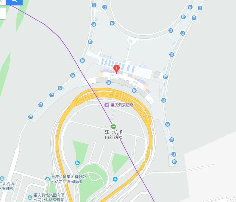 重庆江北机场的地铁口在哪里（重庆T3机场哪里坐地铁）2