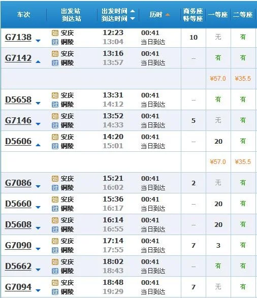 铜陵去安庆高铁在高河有站吗（铜陵一安庆高铁时刻表）