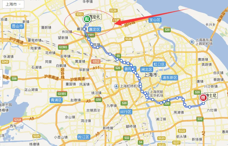 上海地铁几号线能去嘉定(去嘉定做几号地铁路线)