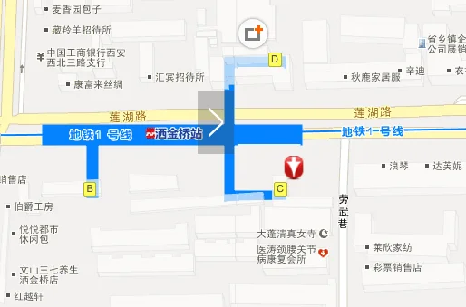 西安如何坐地铁（坐地铁去西安广仁寺）