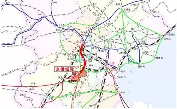 京雄城际铁路有什么意义（京雄铁路复工）5