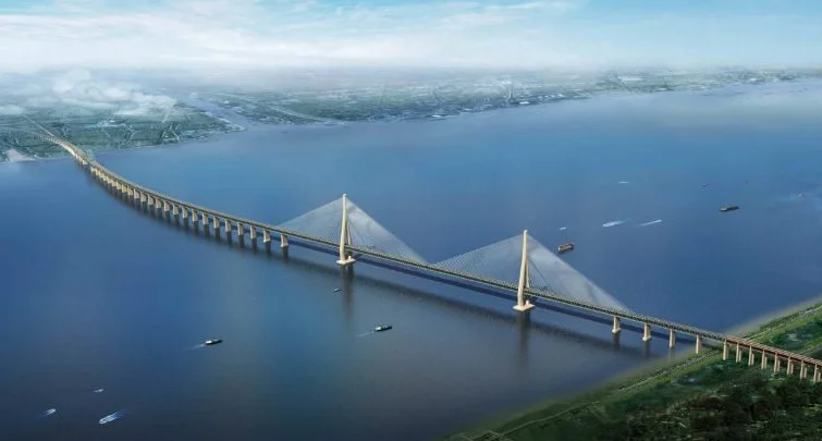 沪通铁路长江大桥为什么叫非要叫沪通铁路跨长江大桥加跨字什么意思(保和铁路大桥)5