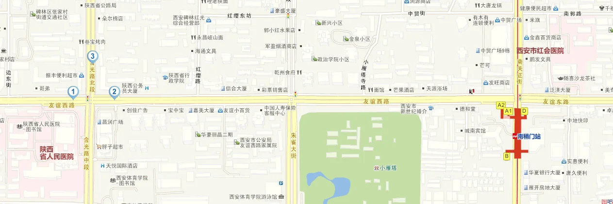 西安地铁出站口客流如何查询(西安地铁边家村站出站口在哪里)