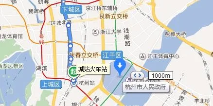 请问从萧山曹家桥二号线怎么坐地铁才能到到杭州下城区新天地(杭州B3地铁口)