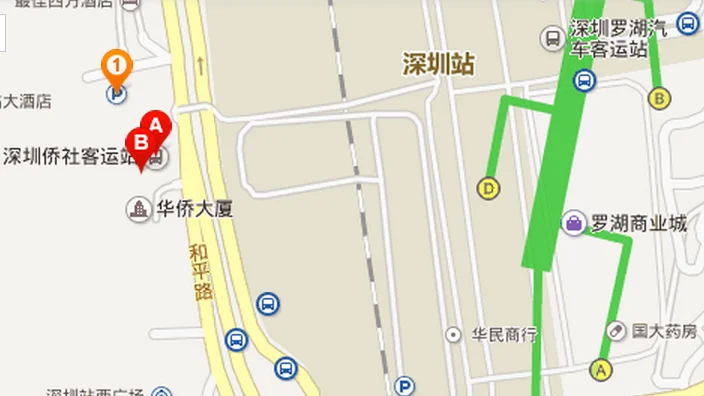 侨社汽车站附近有地铁站吗（罗湖地铁站侨社客运站）