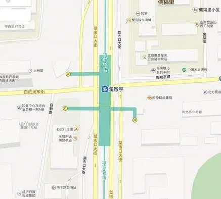 北京地铁4号线陶然亭站在什么位置(陶然亭地铁站有几个出口)2
