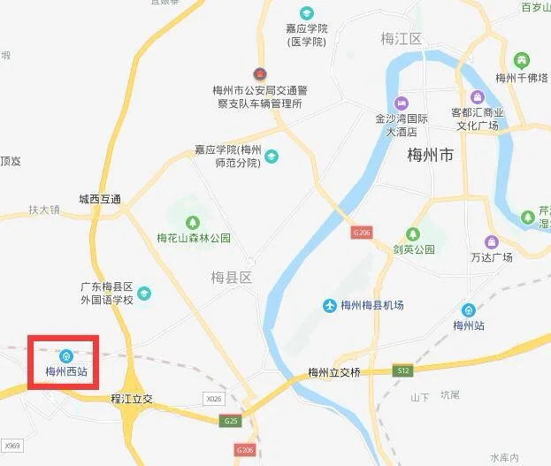 双龙高铁 “梅州站在哪”（梅州高铁站建在哪里）2