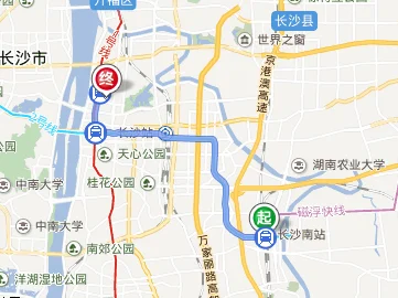 长沙火车站到湘雅附一的地铁（湘雅到地铁站）2