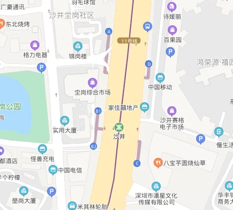 深圳地铁六号线是从哪儿到哪儿（沙井6号地铁线路图）