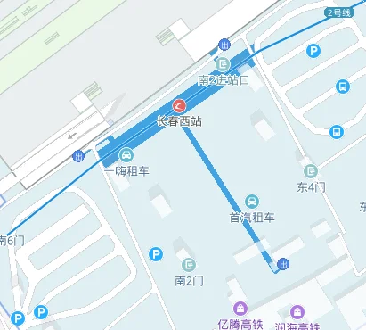 长春站有几个出站口(长春地铁二号线长春西站出口)3